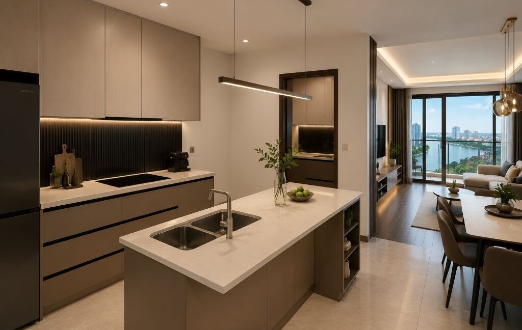 D’Edge Thao Dien HCM City Vietnam 3-bredroom apartment 02