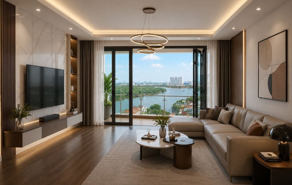 D’Edge Thao Dien HCM City Vietnam 3-bredroom apartment 03